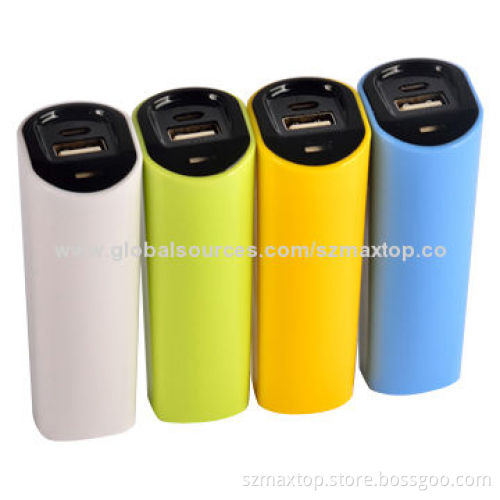 Promotional Novelty Gift Power Bank, 2600mAh with ABS Housing
